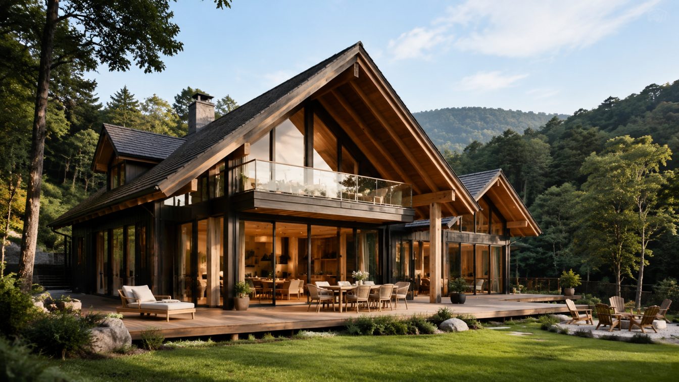 吉木萨尔县把木屋，建成家的样子